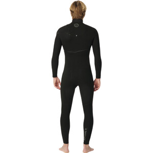 2024 Rip Curl Mens Flashbomb 4/3mm Zip Free Wetsuit 14NMFS - Black